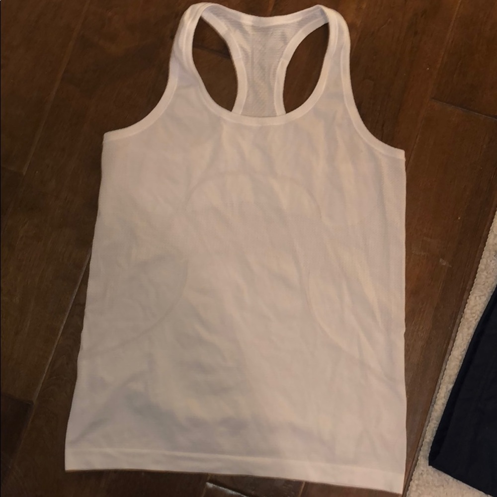 Lululemon Swiftly Tech Tank - White - Size 8